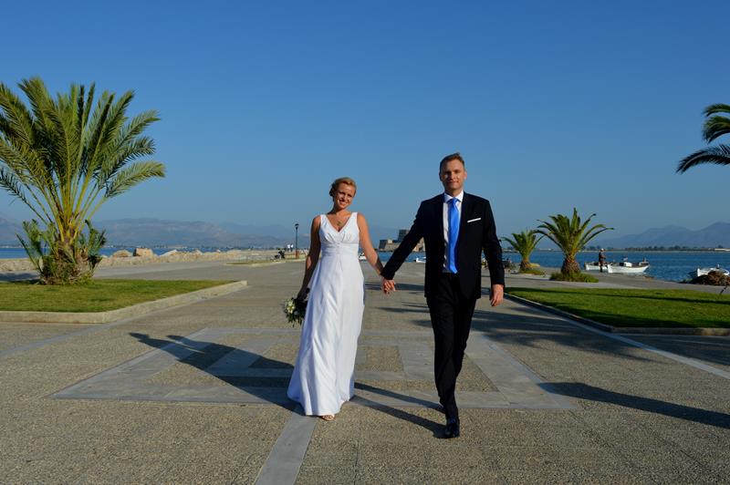 romantic wedding in nafplio ''Tolon Wedding